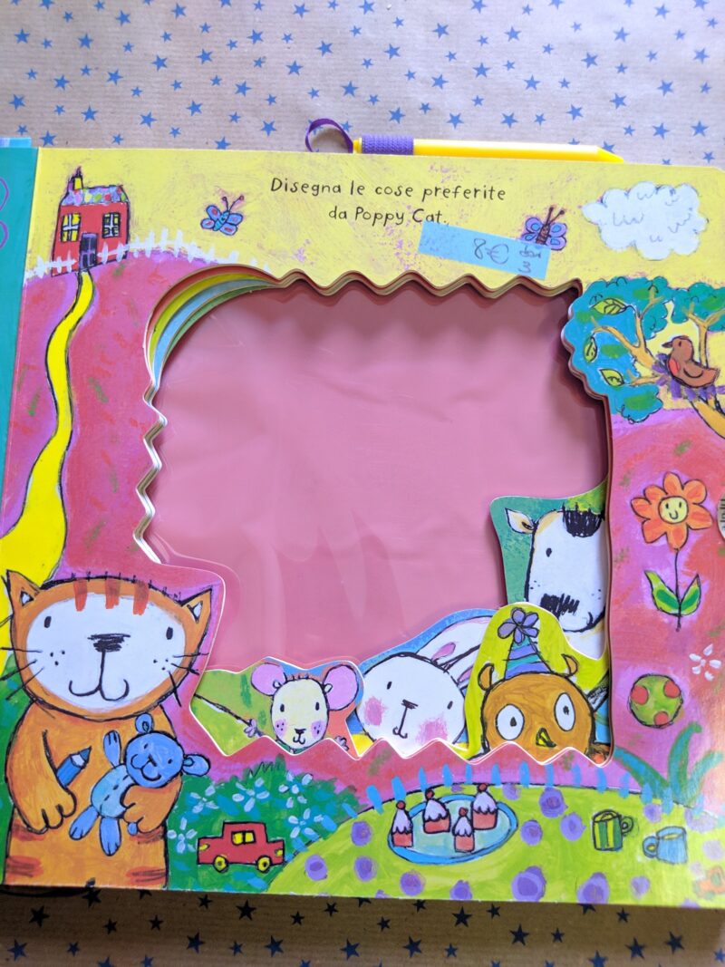 Poppy Cat, il libro magico per disegnare