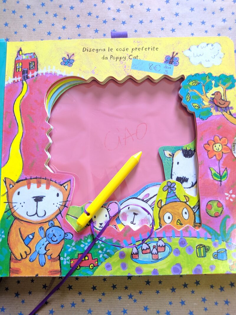 Poppy Cat, il libro magico per disegnare