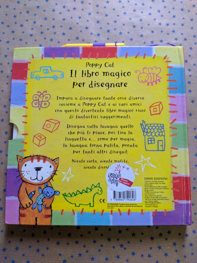 Poppy Cat, il libro magico per disegnare