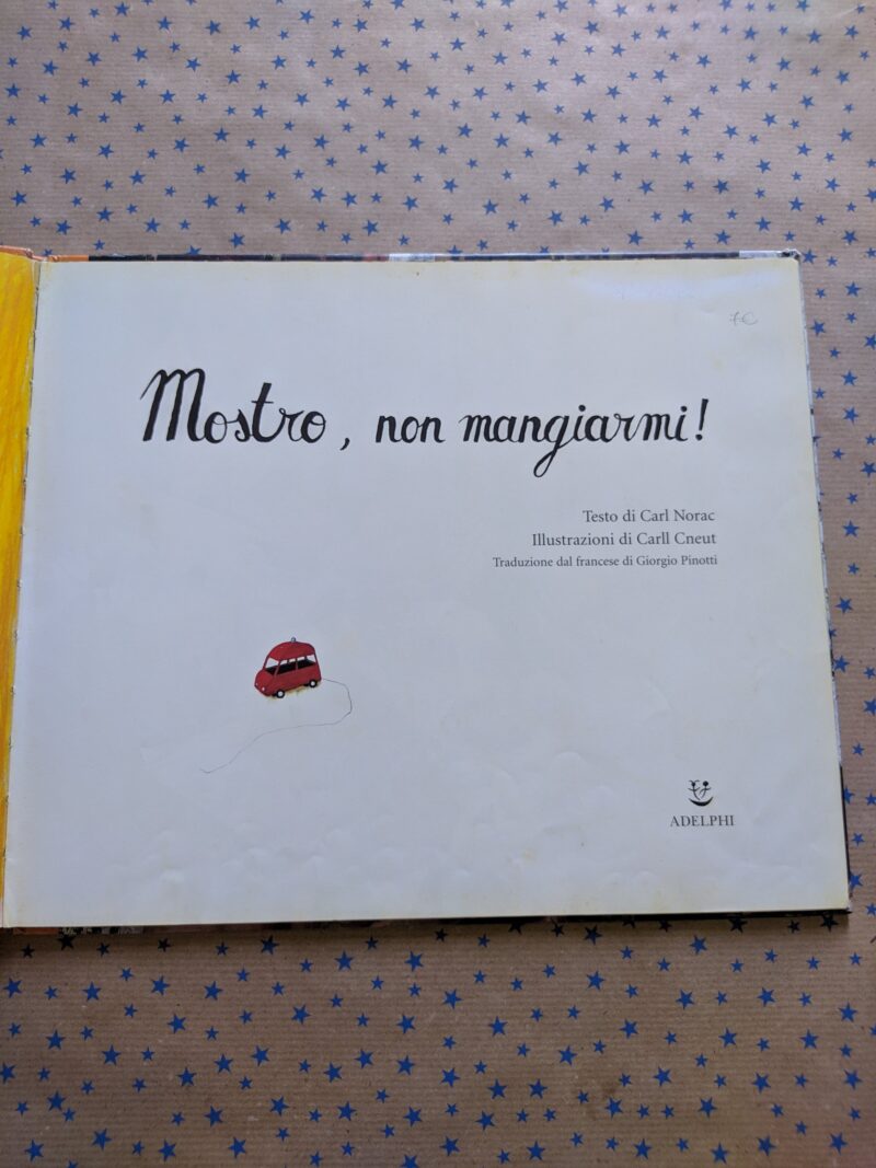 Mostro, non mangiarmi!