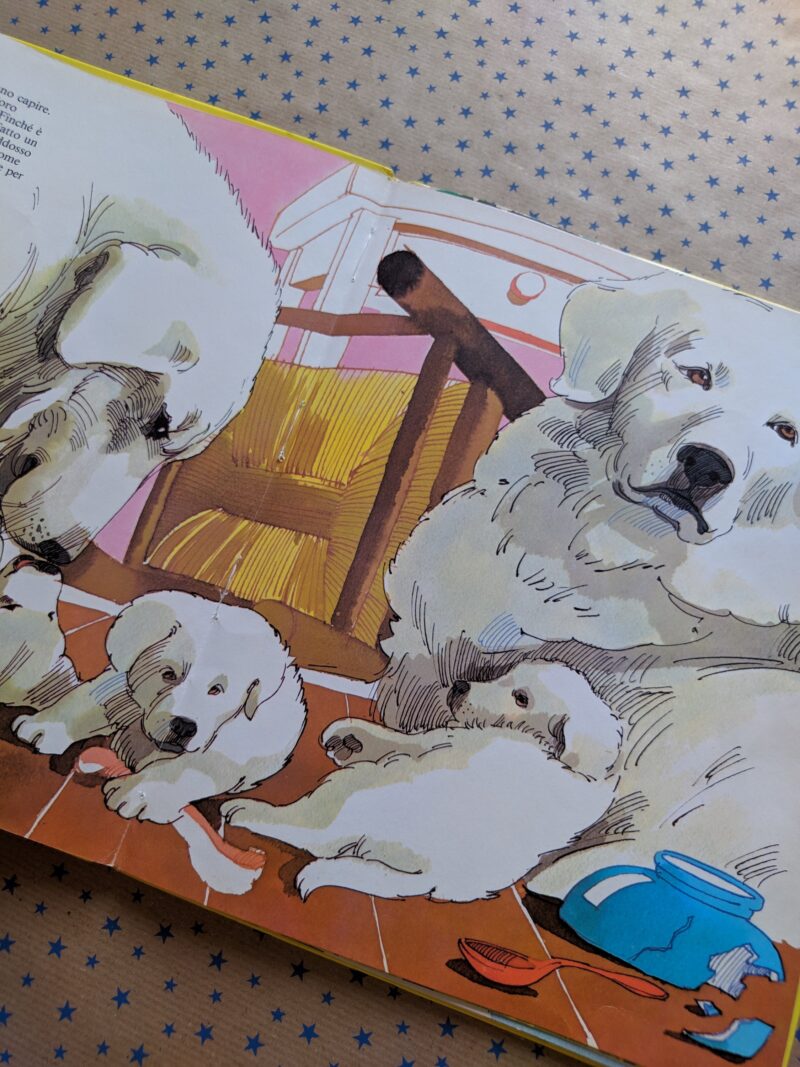 Tre piccoli cani