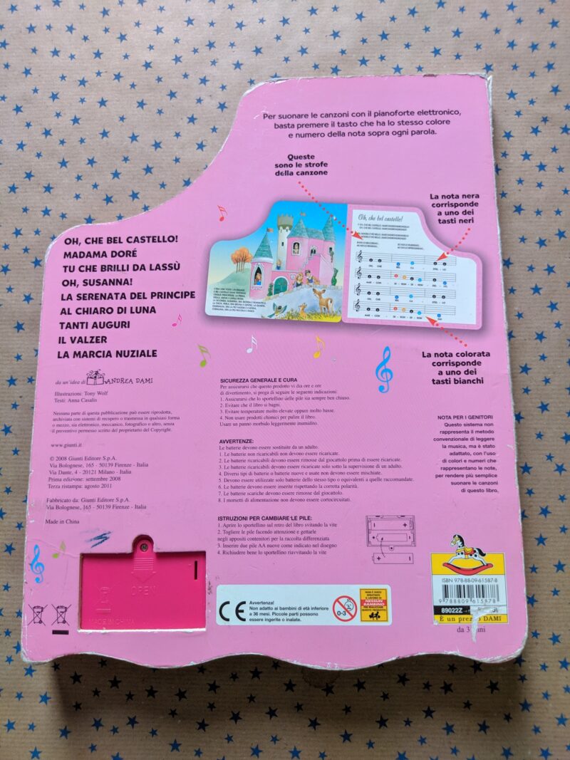 Il libro pianoforte delle Principesse (sonoro)
