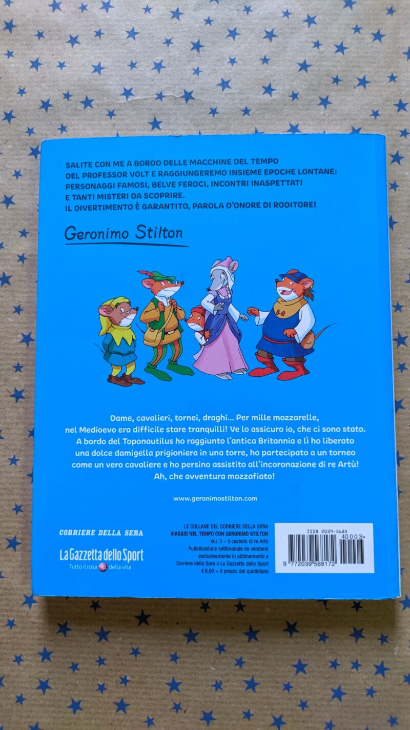 Geronimo Stilton, Il castello di Re Artù