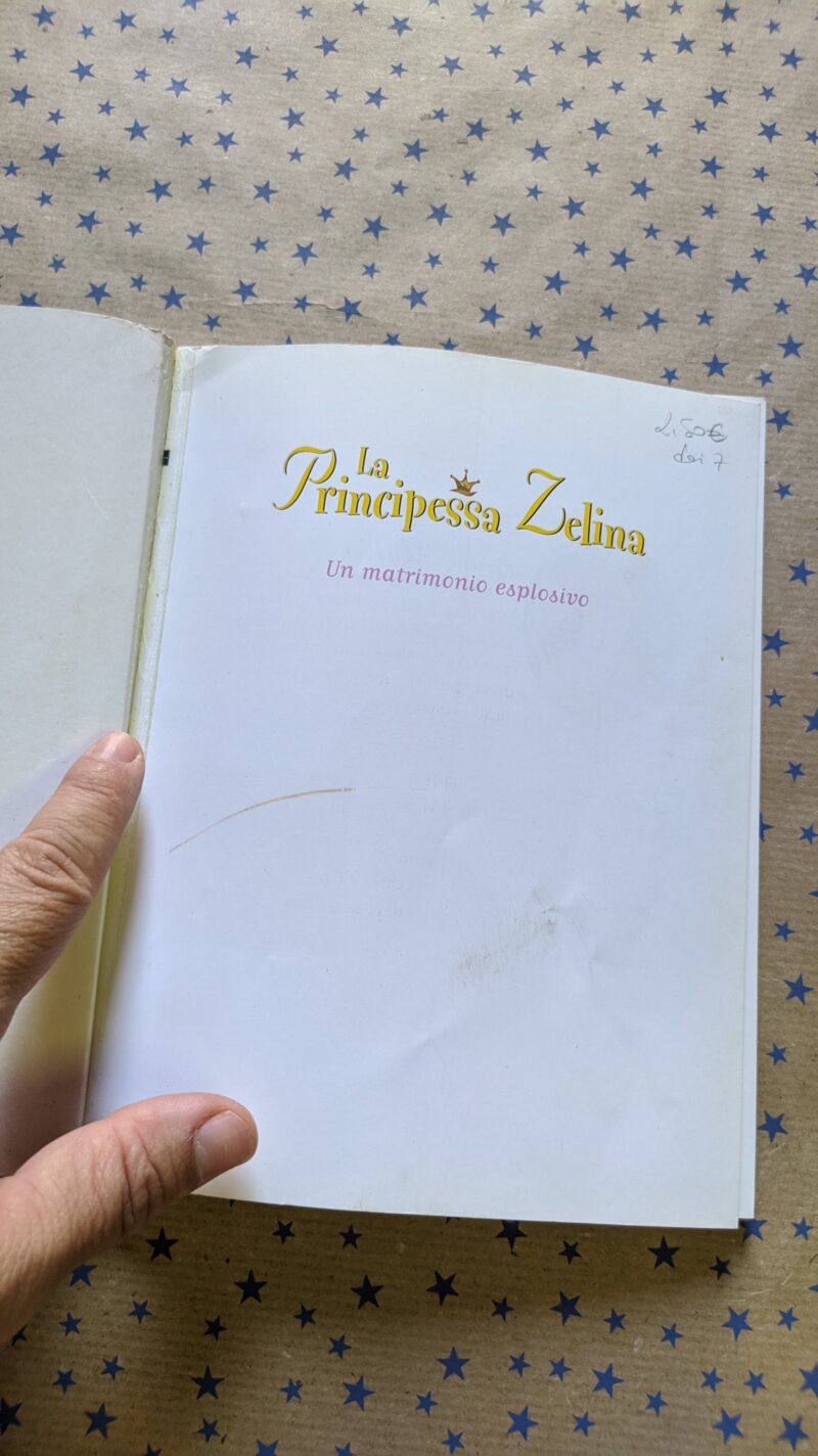 La Principessa Zelina. Un matrimonio  esplosivo