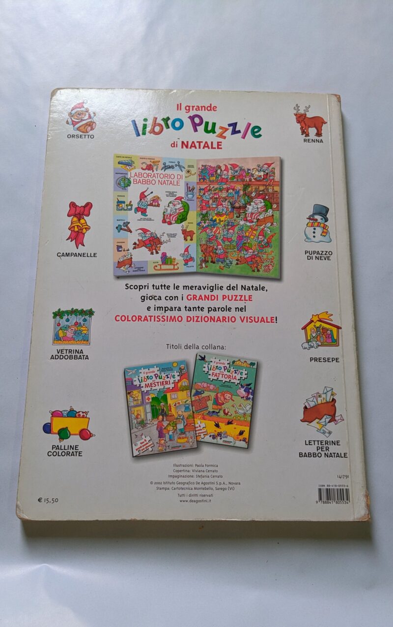 Il grande libro puzzle di Natale
