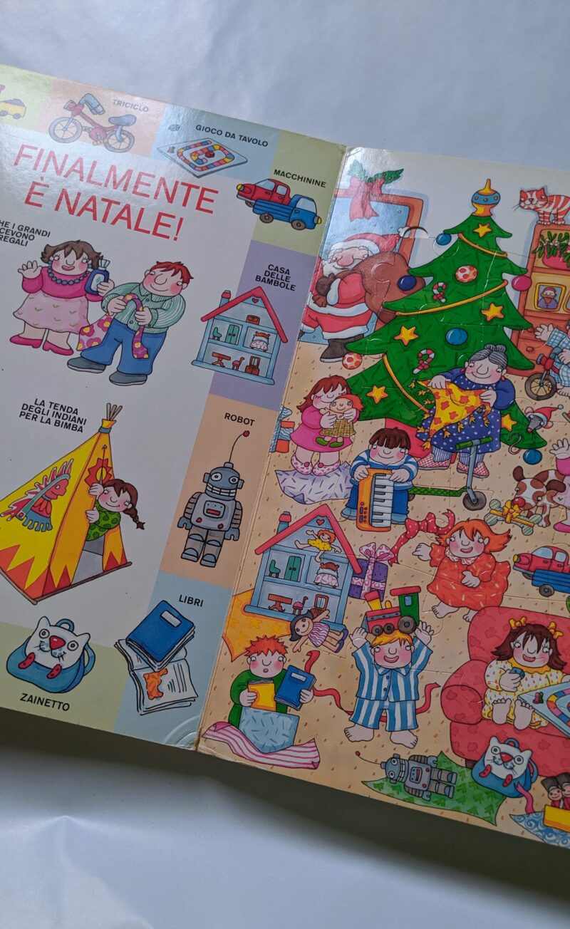 Il grande libro puzzle di Natale