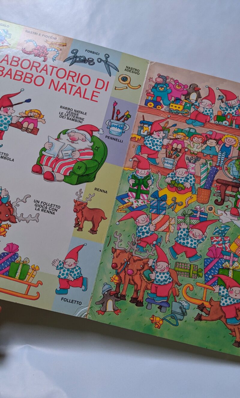 Il grande libro puzzle di Natale