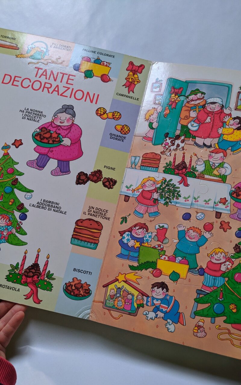 Il grande libro puzzle di Natale