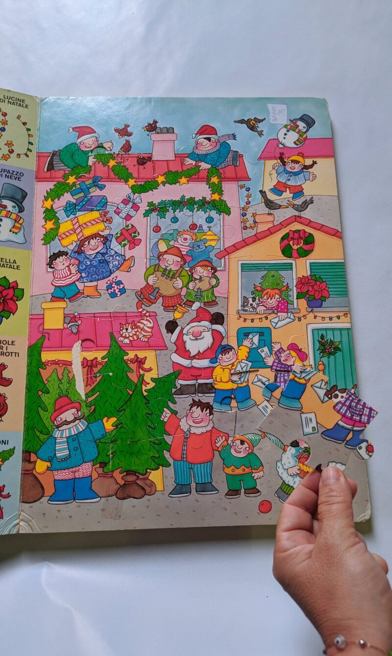Il grande libro puzzle di Natale