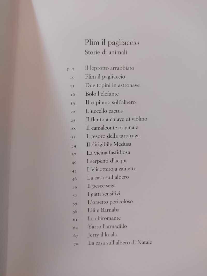 Plim il pagliaccio. Storie di animali