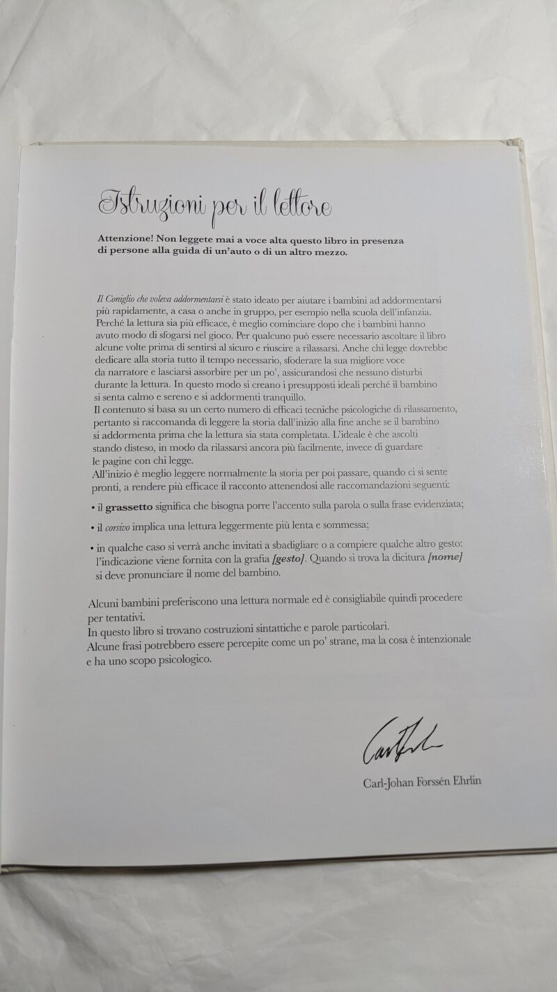 Il coniglio che voleva addormentarsi