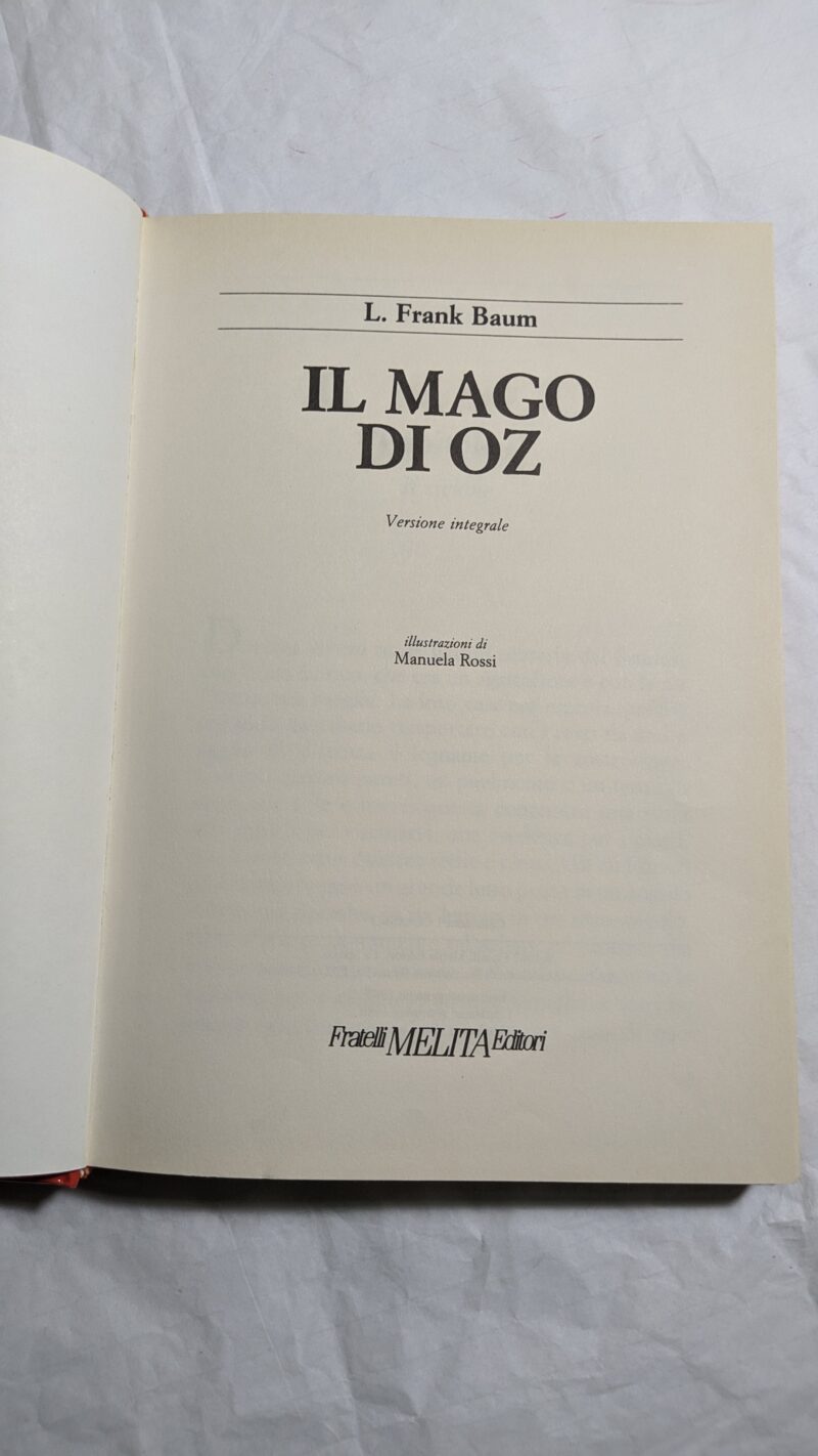 Il mago di Oz (versione integrale)
