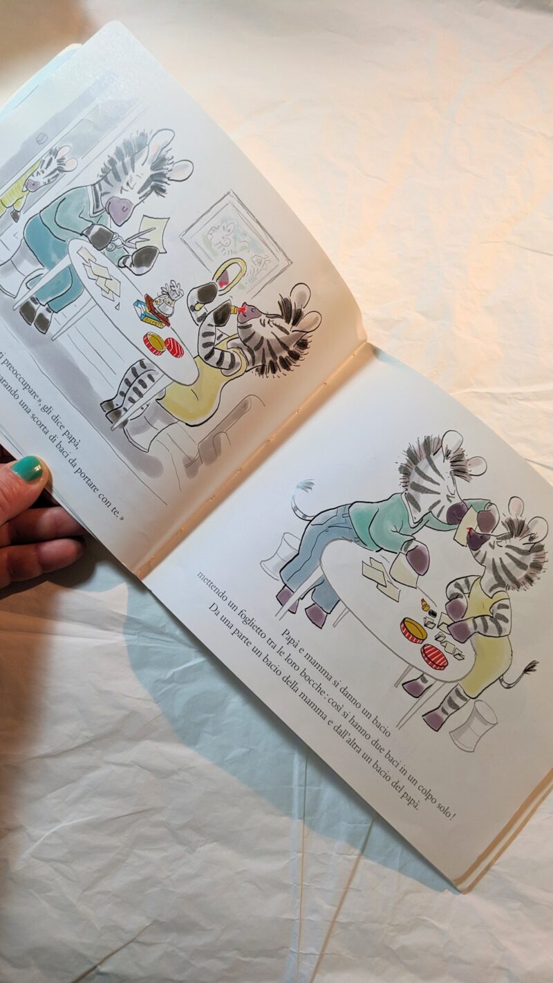 Zeb e la scorta di baci