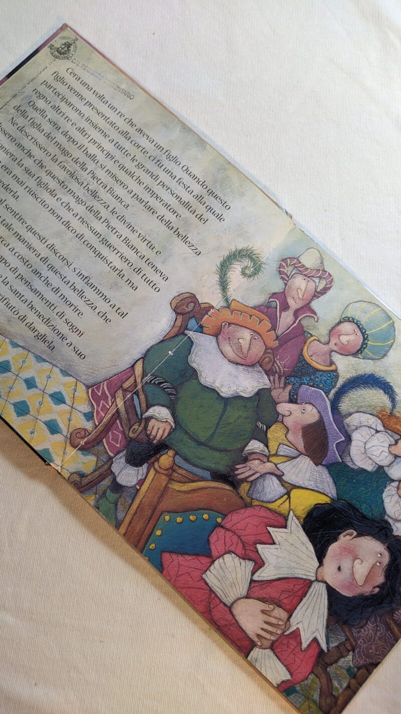 La figlia del mago della pietra bianca