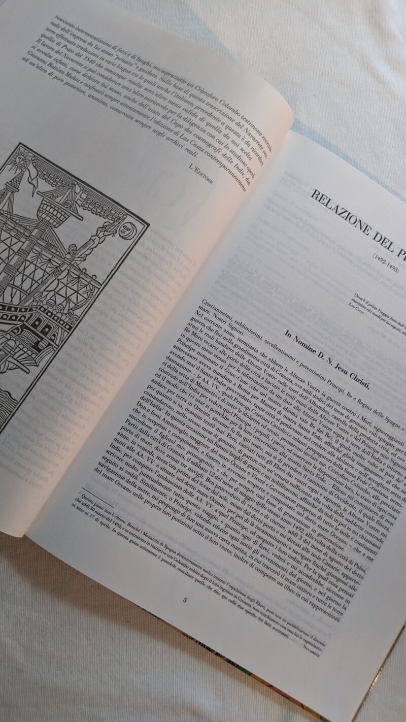Cristoforo Colombo
Il diario del primo viaggio