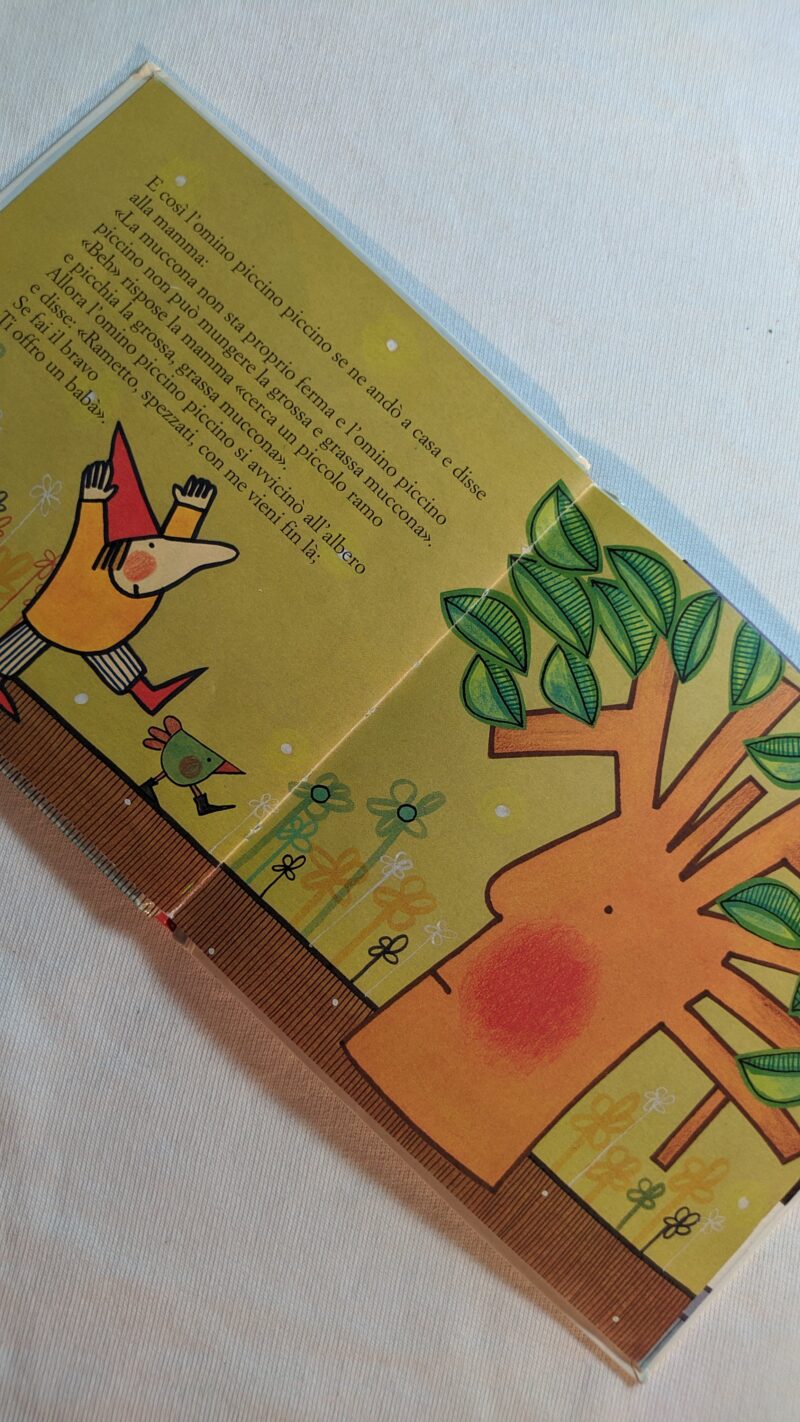 L'omino piccino e la mucca