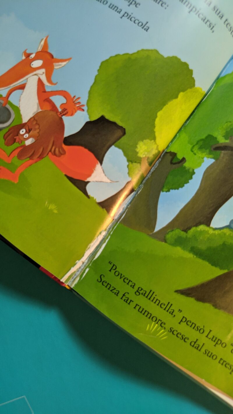 La valigetta di Lupo
Libro Il lupo che entrava nelle fiabe+puzzle+domino