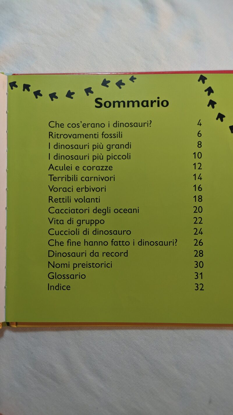 Mini enciclopedia Dinosauri