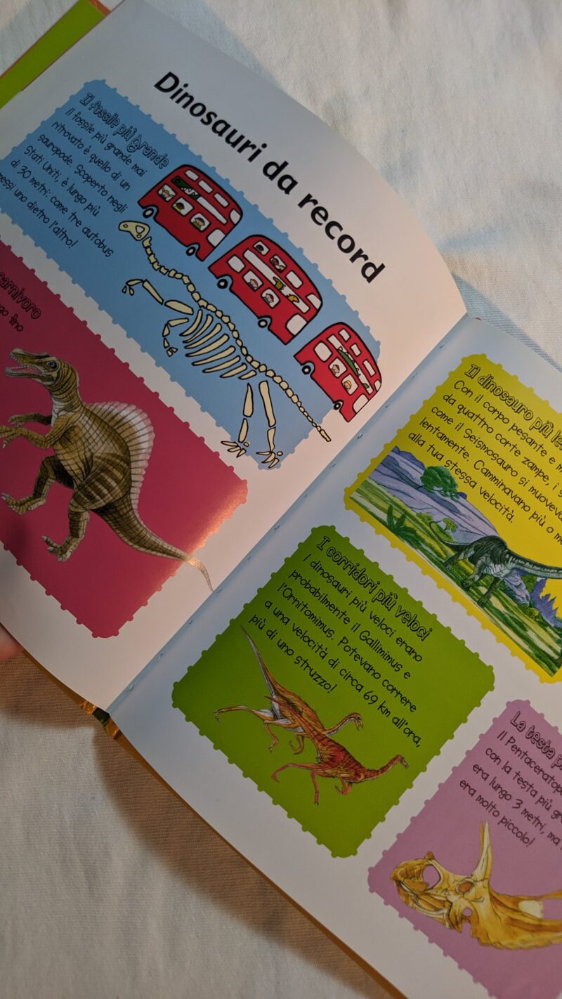 Mini enciclopedia Dinosauri