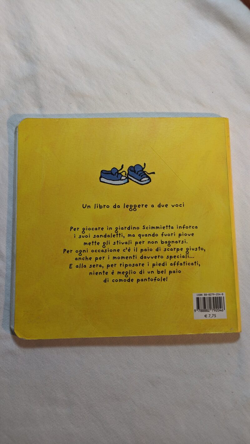 La scimmietta e le sue scarpette