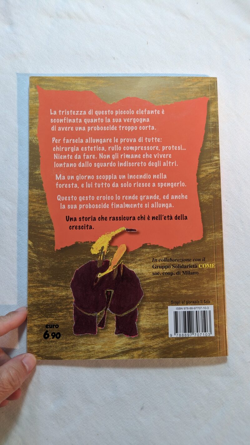 L'elefante con la proboscide troppo corta