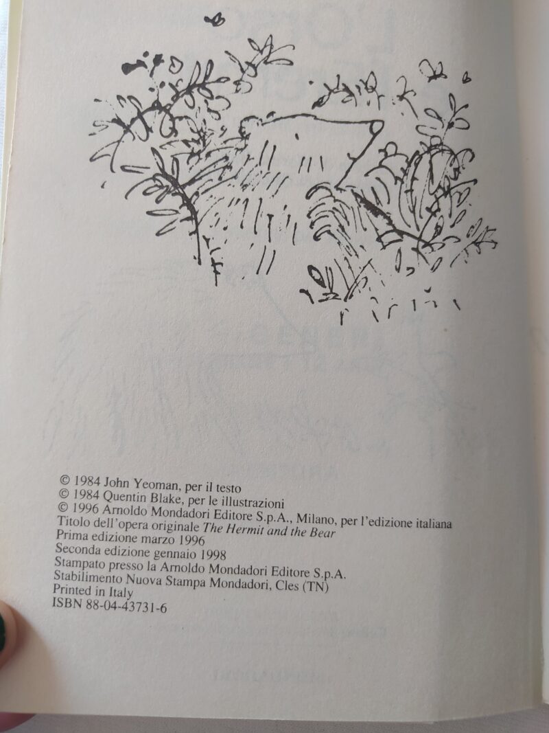 L'orso e l'eremita