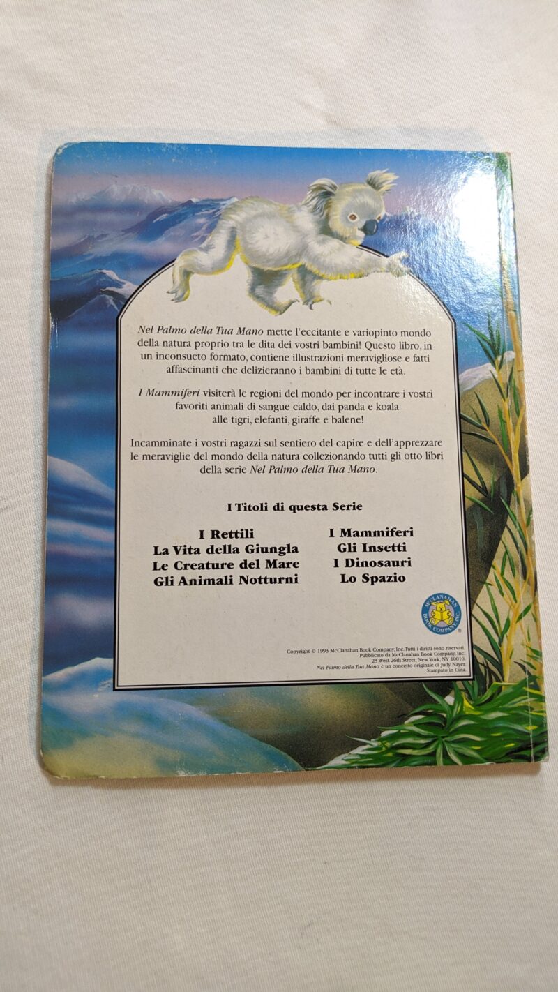 I mammiferi nel palmo della tua mano