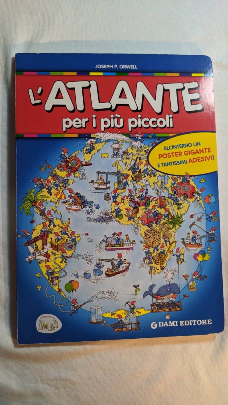 L'atlante per i più piccoli (con poster)