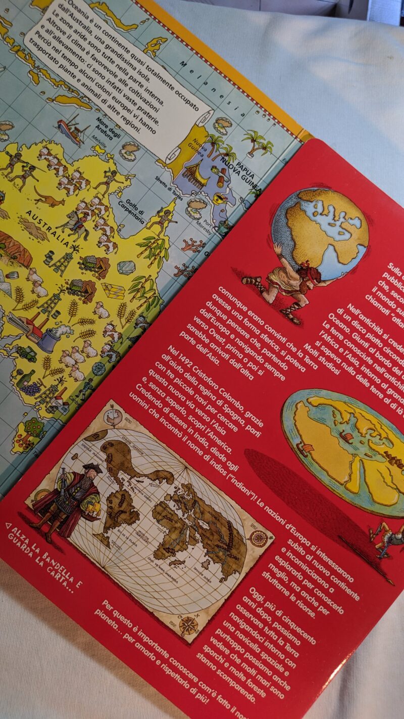L'atlante per i più piccoli (con poster)