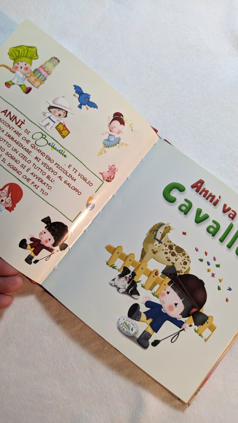 Annì va a cavallo