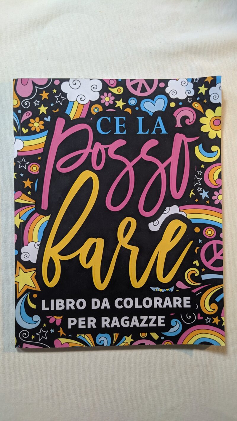 Ce la posso fare
Libro da colorare per ragazze