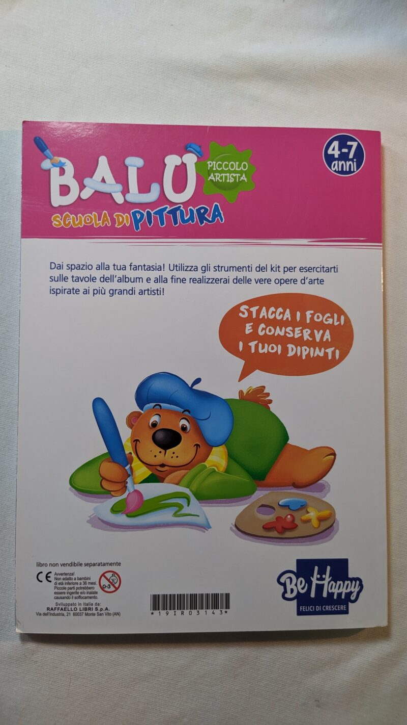Balù piccolo artista
Il mio album