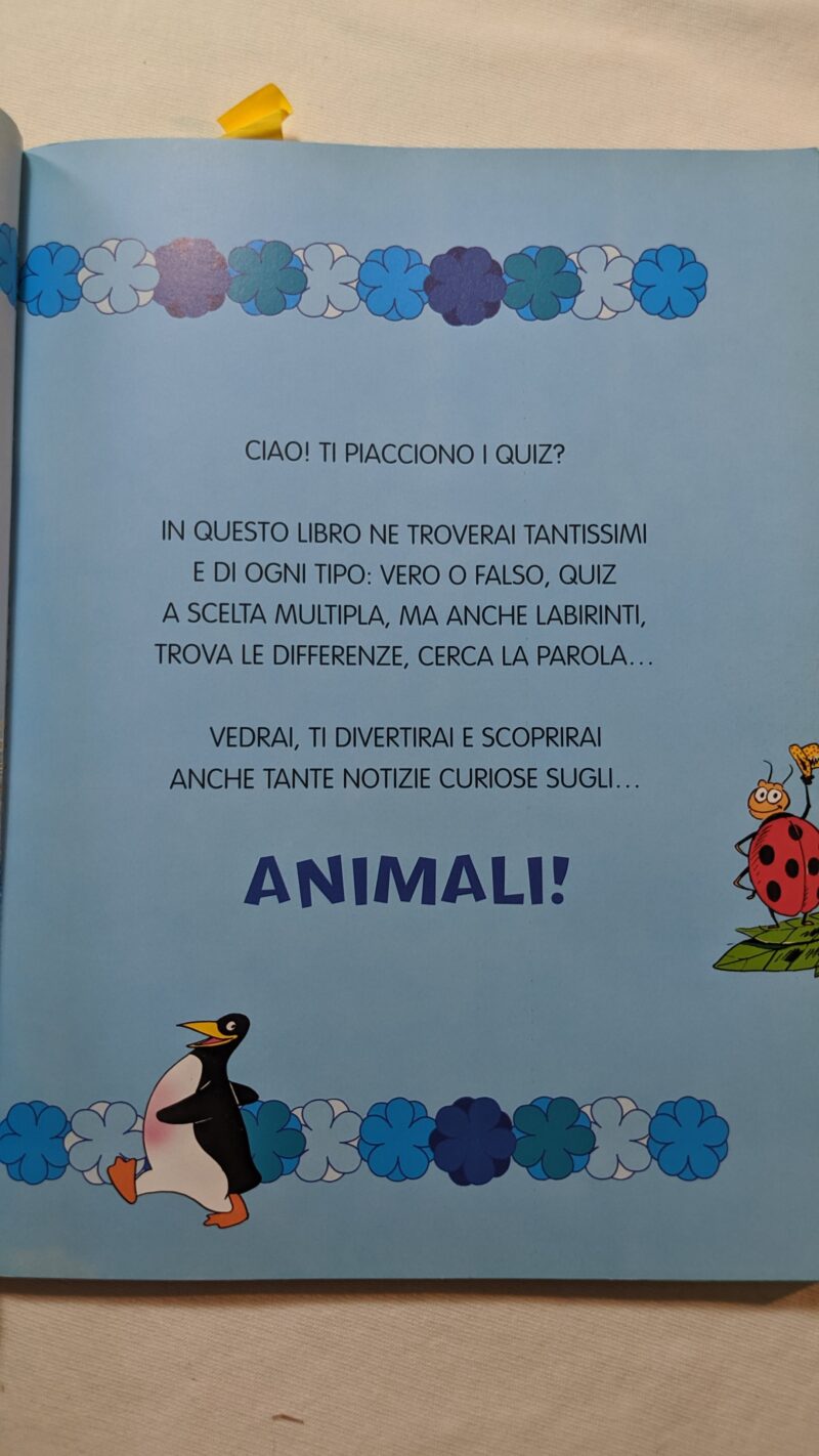 Domande e Risposte
Gli Animali