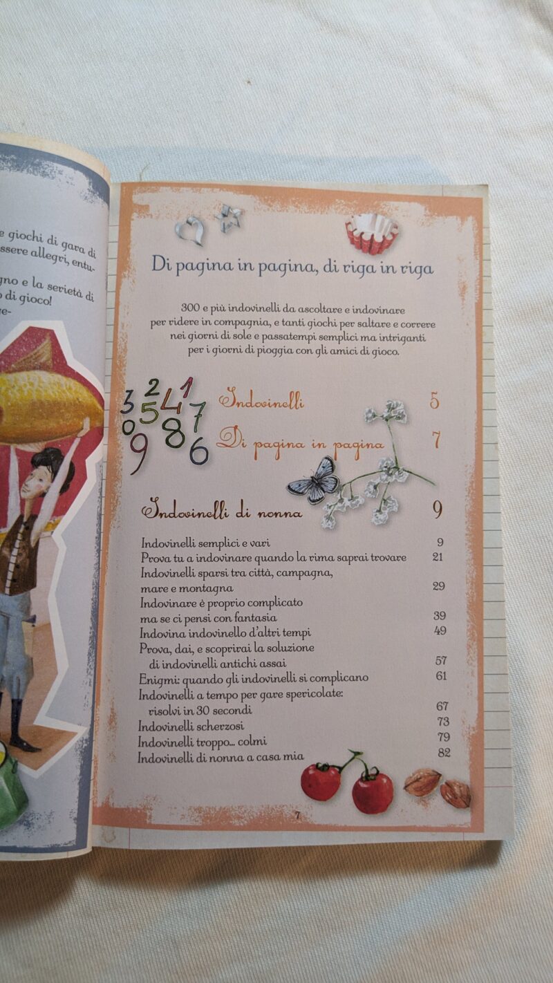 Indovinelli di nonna e giochi di una volta