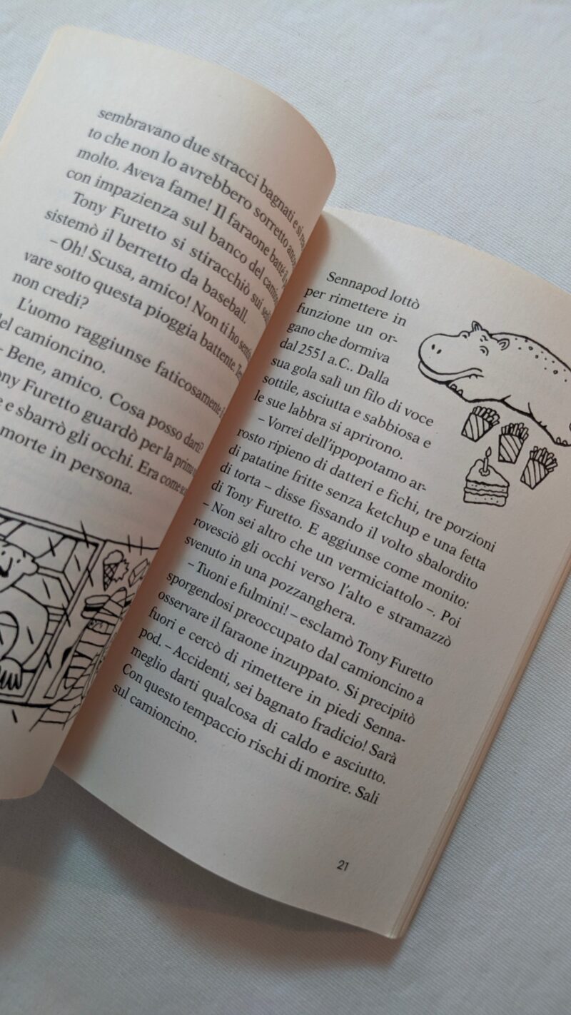 C'è un faraone nel mio bagno