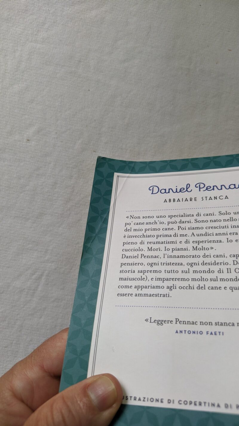 Abbaiare stanca