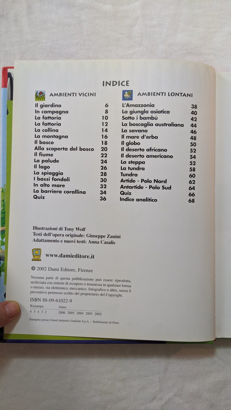 Il libro degli Ambienti