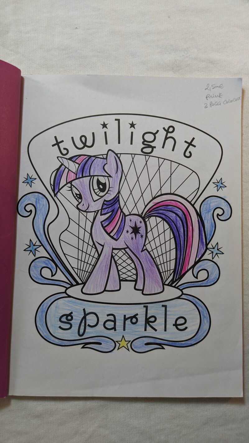 My little pony. Album da colorare con adesivi