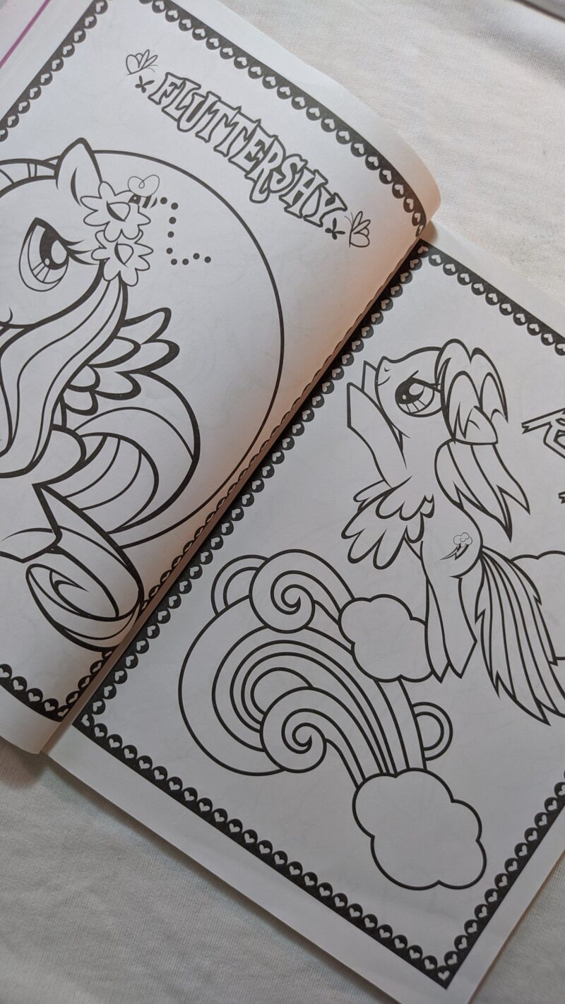 My little pony. Album da colorare con adesivi