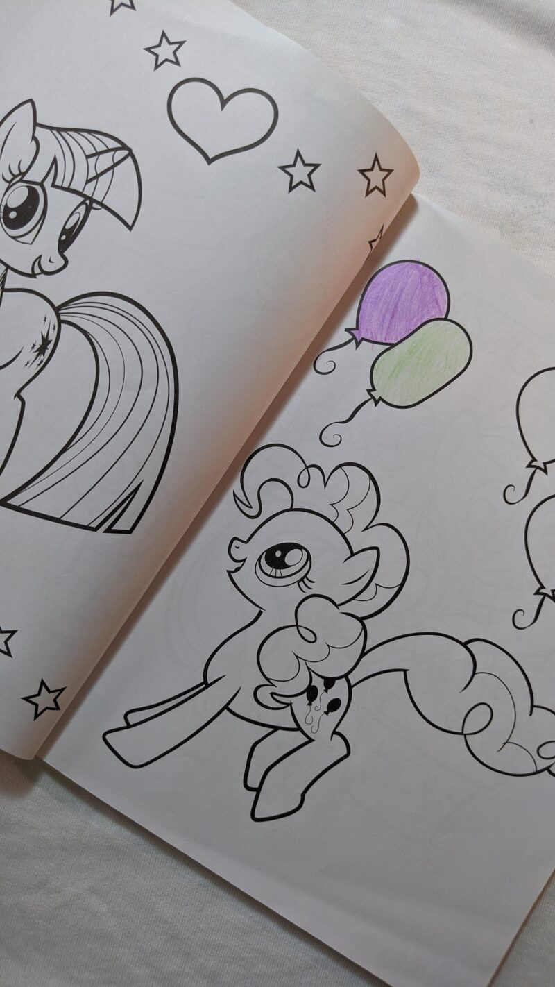 My little pony. Album da colorare con adesivi