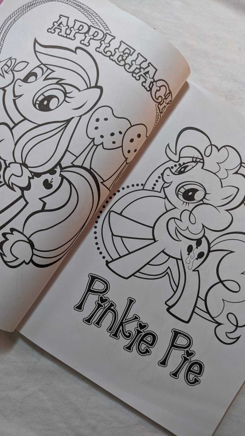 My little pony. Album da colorare con adesivi