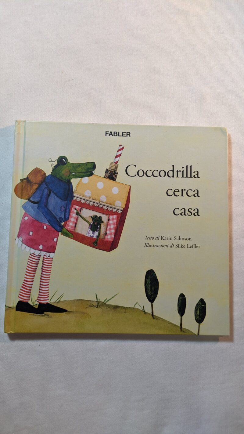 Coccodrillo cerca casa