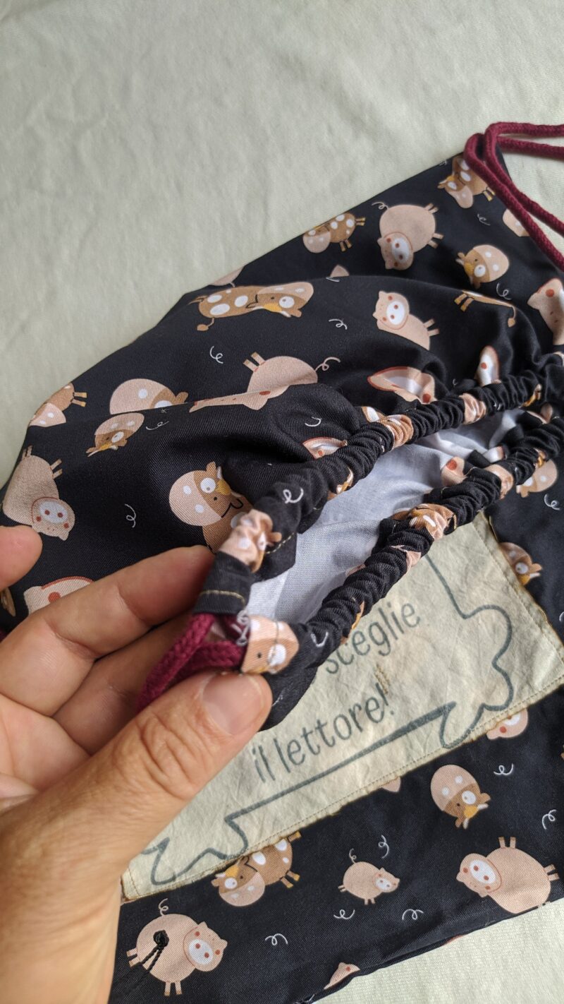 Sacca Zaino, Libro a sorpresa, Segnalibro libresco