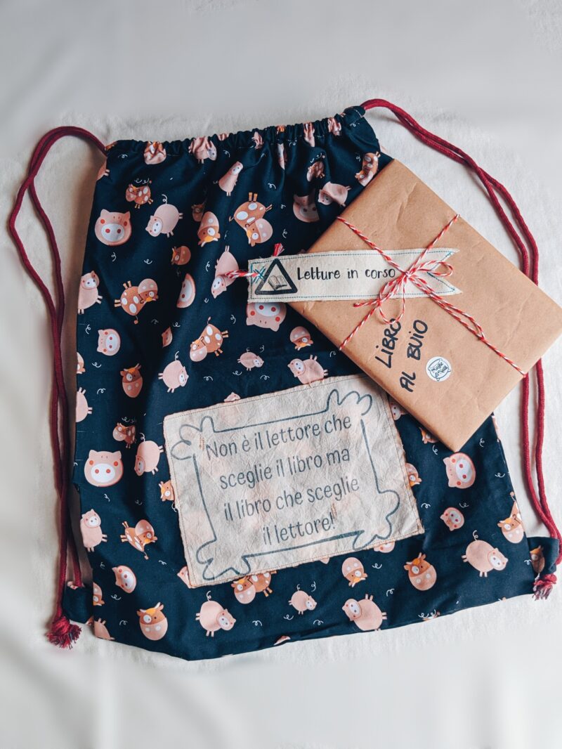 Sacca Zaino, Libro a sorpresa, Segnalibro libresco
