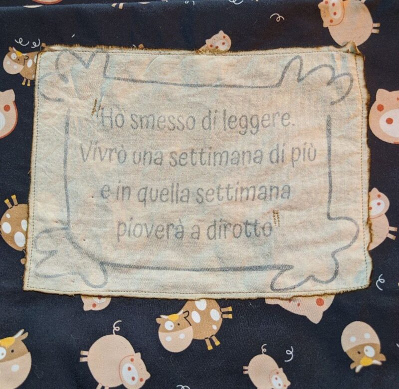 Sacca Zaino, Libro a sorpresa, Segnalibro libresco