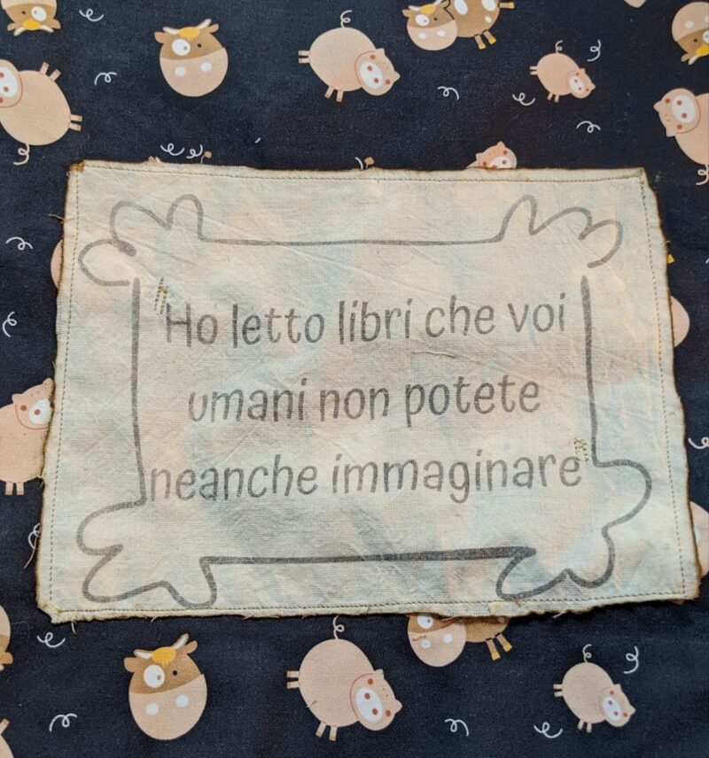 Sacca Zaino, Libro a sorpresa, Segnalibro libresco