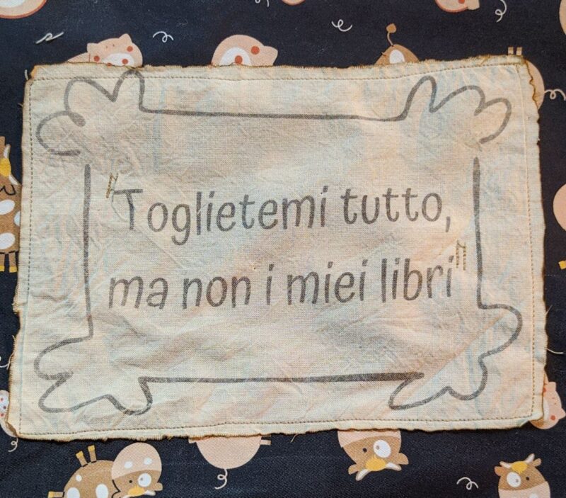 Sacca Zaino, Libro a sorpresa, Segnalibro libresco