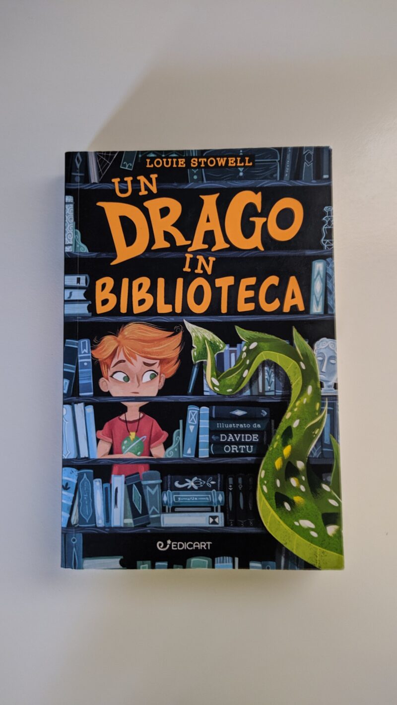 Un drago in biblioteca