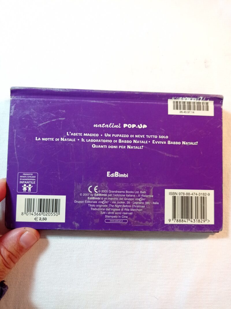La notte di natale pop up