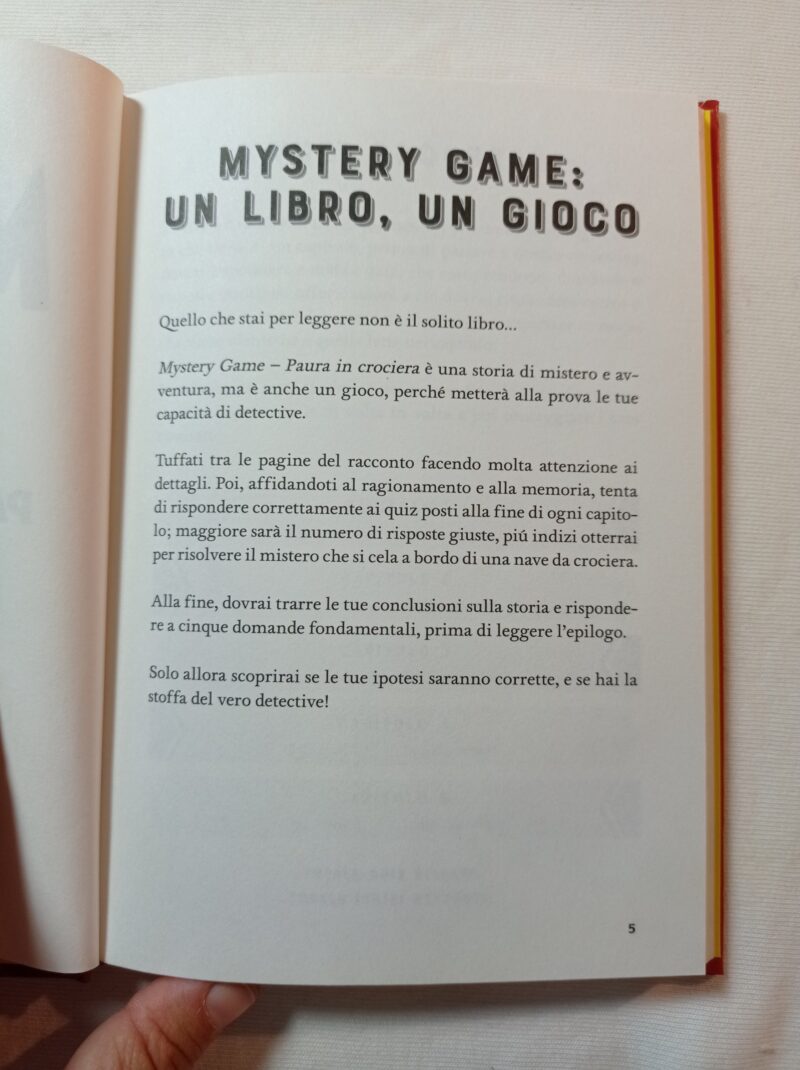 Mistery Game
Paura in crociera